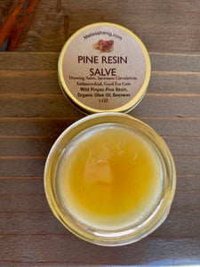 Pine Resin Salve (Essential Oil Free)