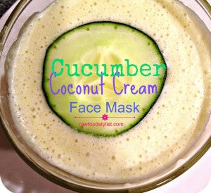 Cucumber Coconut Cream Face Mask