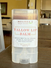 Load image into Gallery viewer, Tallow Lip Balm (Essential Oil Free)
