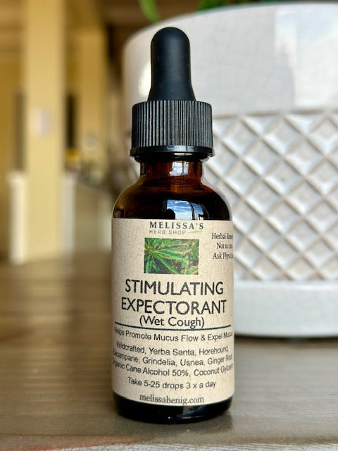 Stimulating Expectorant (Wet Cough)