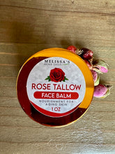 Load image into Gallery viewer, Rose Coffee Tallow Face Balm

