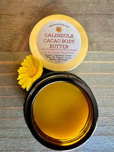 Calendula Cacao Body butter (Essential Oil Free)