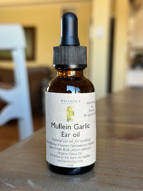 Mullein Garlic Ear Oil