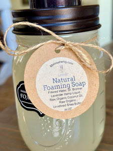 Natural Foaming Soap