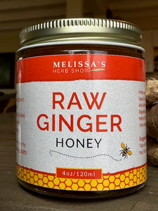 Raw Ginger Honey