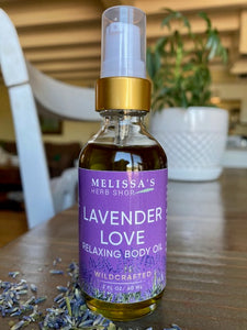 Lavender Herbal Body Oil