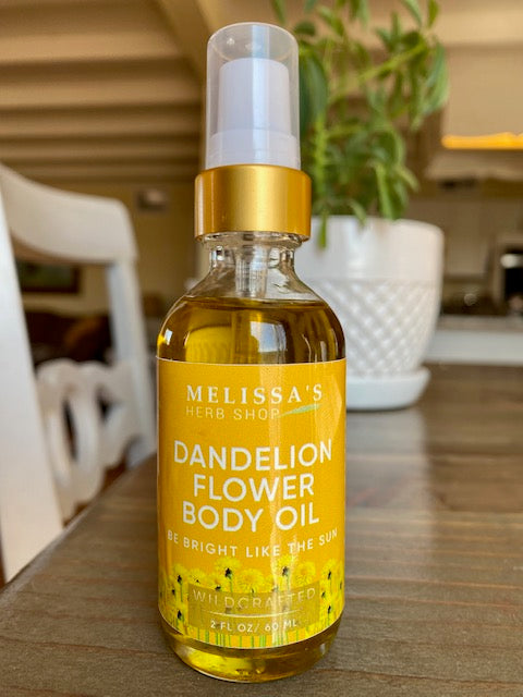 Dandelion Flower Body Oil