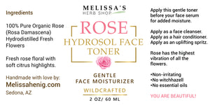 Rose Hydrosol Face Toner