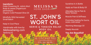 St. John's Wort Body Oil (essential oil free)