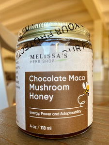 Chocolate Maca Mushroom Honey