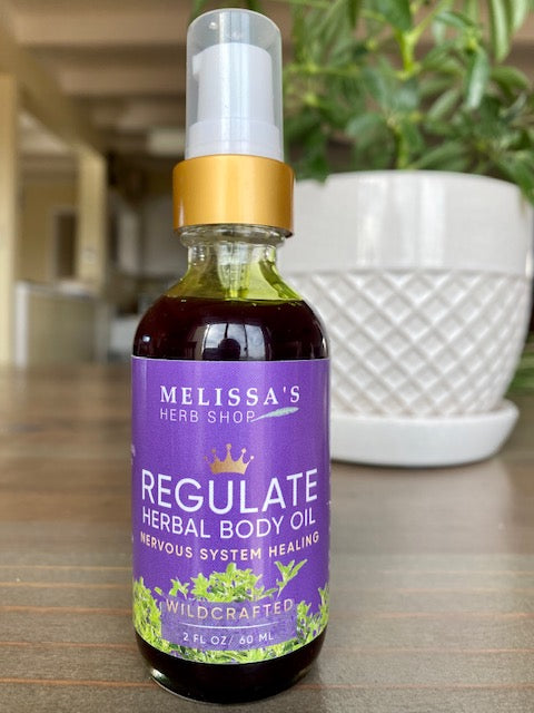 Regulate Herbal Body Oil (essential oil free)