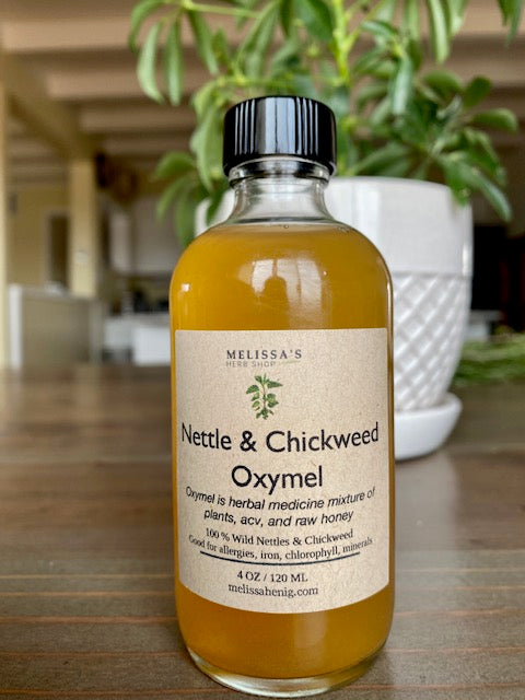 Nettle & Chickweed Oxymel
