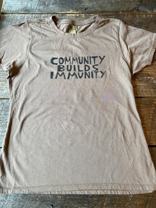 Women's Community Builds Immunity T-shirt
